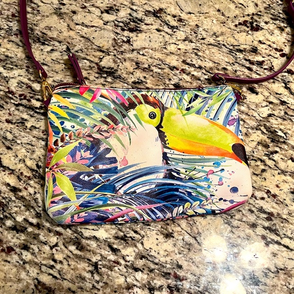 Charming Charlie Handbags - Tropical Toucan Purse